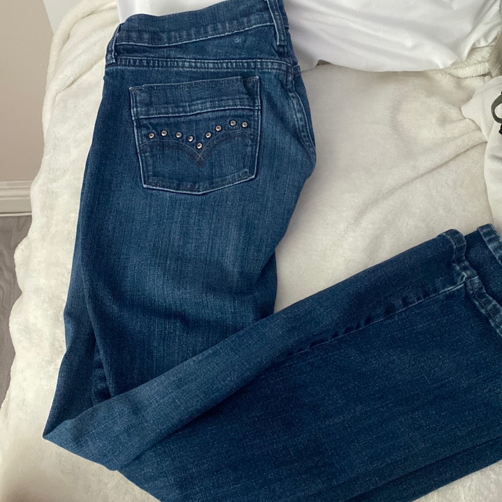 vintage levi boot cut jeans